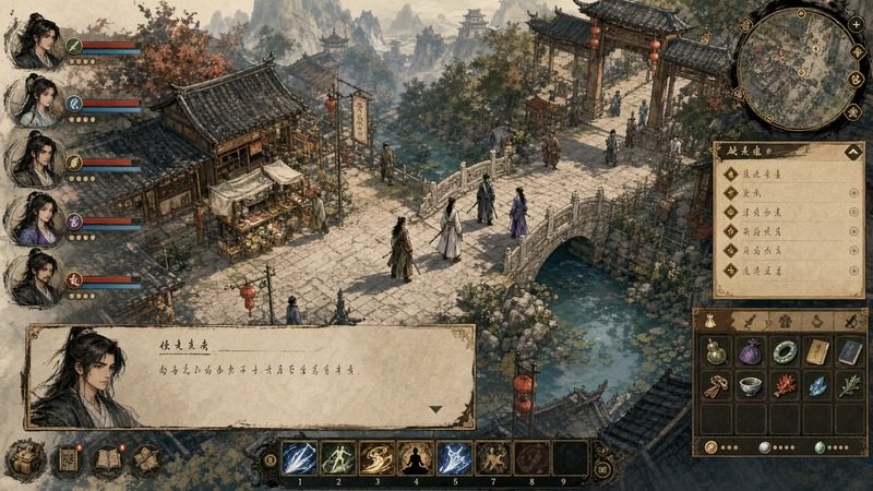 金庸群侠传5爱与死仙狐MOD六周年 任务推进 画面 3
