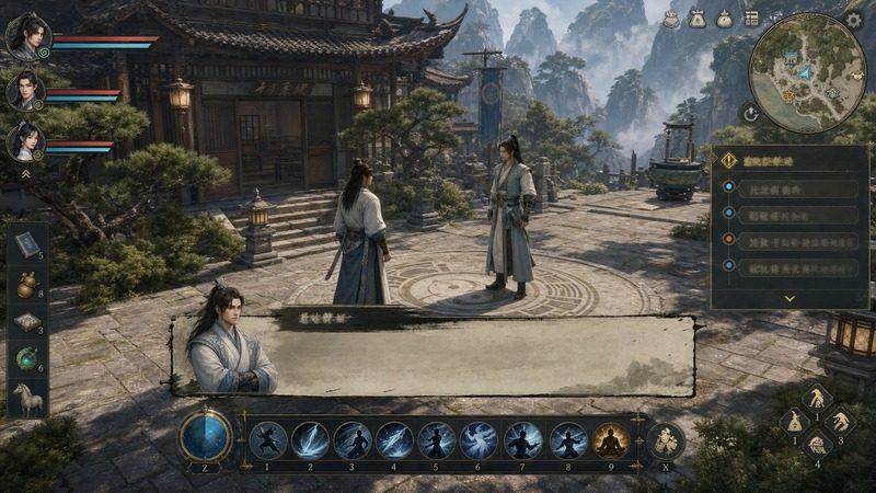 金庸群侠传5爱与死仙狐MOD六周年 角色养成 资料图 5