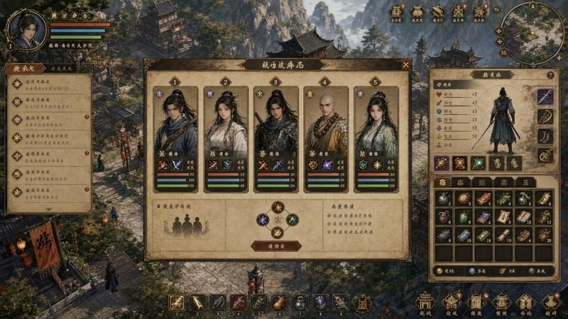 金庸群侠传5爱与死仙狐MOD六周年 路线攻略 页面配图 7